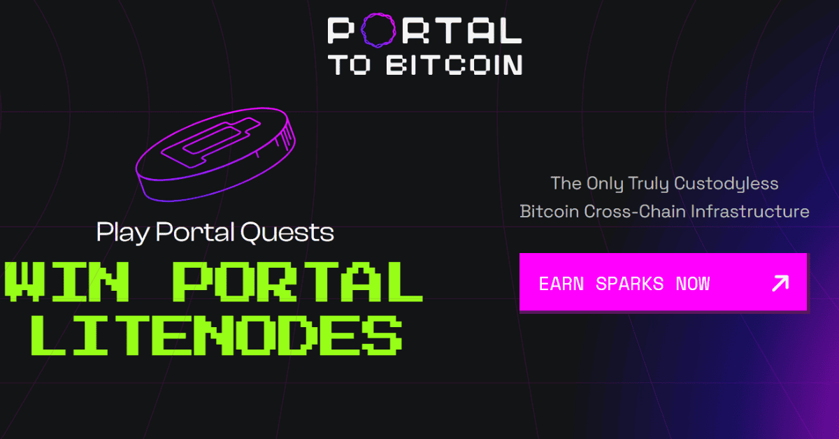 Portal to Bitcoin testnet airdrop